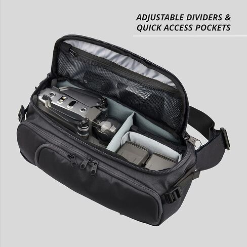 Hex Ranger Camera bag - Camera Sling bag for Mirrorless or DSLR Camera & Accessories - Small Sling Style Crossbody Pack with Interior Dividers, YKK Zippers, Lightweight Durable Water Resistant Materials & More | Arctic Camo | in Saudi Arabia