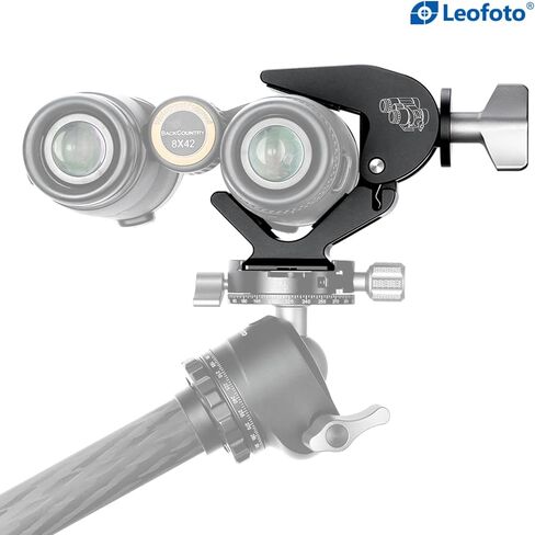Leofoto BC-02 Binocular Adapter/ARCA Style Dovetail Standard/for Diameter 20-60mm Binocular in Saudi Arabia