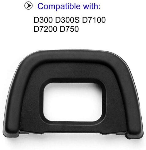 Eyecup,Sedremm Camera DK-23 Eyecup Replacement Eyepiece for D7100 D7200 D300 D300s, 2 Pack in Saudi Arabia