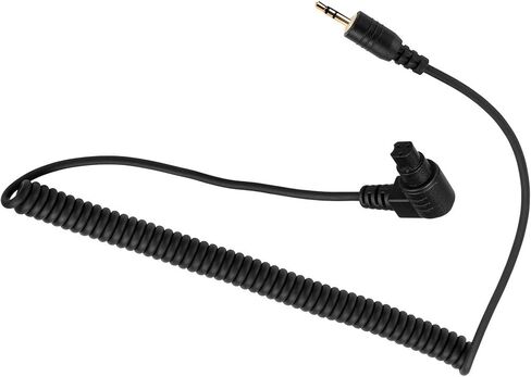 PHOLSY 2.5mm N10 Off-Camera Remote Cable for Nikon | Compatible with Nikon Z5 Z6 Z6II Z7 Z7II D750 D780 D7500 D7200 D7000 D5600 D5500 D5300 D3300 D600 P7700 P7800 P950 MC-DC2 in Saudi Arabia