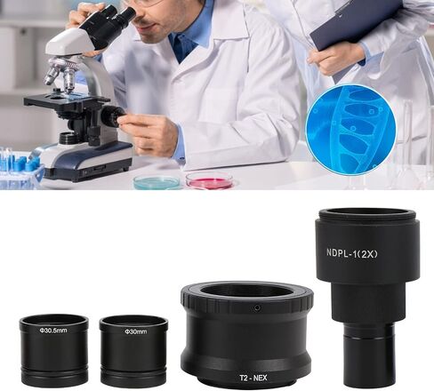 محول عدسة المجهر، حامل الكاميرا المجهري T2‑NEX+NDPL‑1(2X) للأماكن الخارجية والداخلية in Kuwait