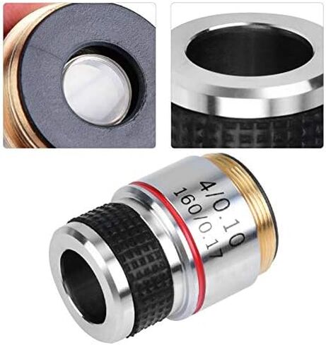 4X 185 Biological Microscope Achromatic Objective Lens 160/0.17 for Optical Instruments Conversion Objective Lens in Kuwait