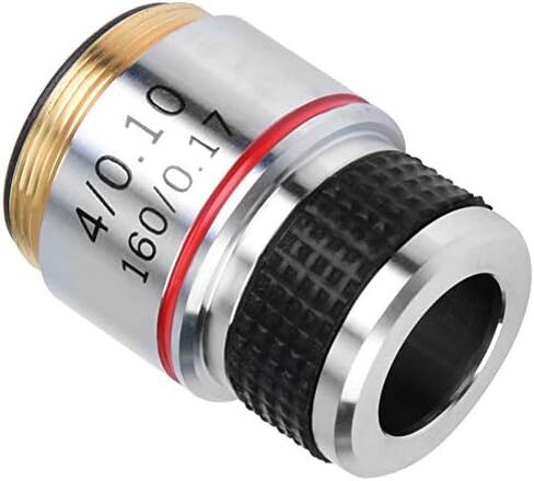 4X 185 Biological Microscope Achromatic Objective Lens 160/0.17 for Optical Instruments Conversion Objective Lens in Kuwait
