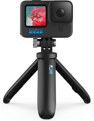 حامل ثلاثي القوائم بعمود تمديد صغير من GoPro Shorty (جميع كاميرات GoPro) - حامل GoPro الرسمي، أسود، 2.8 سم*3.2 سم*11.7 سم in Kuwait