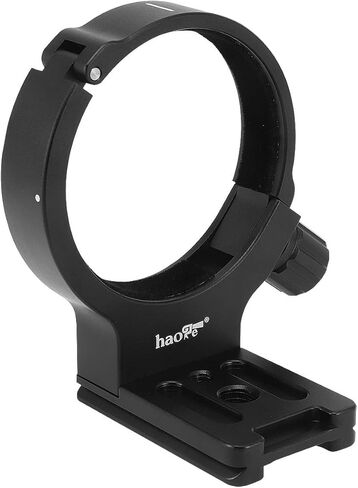 Haoge LMR-C347 Lens Collar Replacement Foot Tripod Mount Ring A II for Canon EF 300mm f/4L USM, EF 400mm f/5.6L USM, EF 70-200mm f/4L USM, EF 70-200mm f/4L is USM Lens Built-in Arca Type Plate in Saudi Arabia