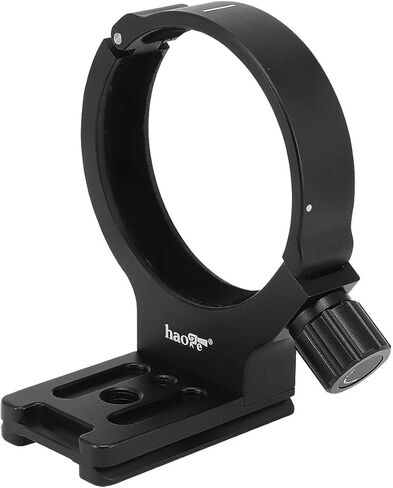 Haoge LMR-C347 Lens Collar Replacement Foot Tripod Mount Ring A II for Canon EF 300mm f/4L USM, EF 400mm f/5.6L USM, EF 70-200mm f/4L USM, EF 70-200mm f/4L is USM Lens Built-in Arca Type Plate in Saudi Arabia