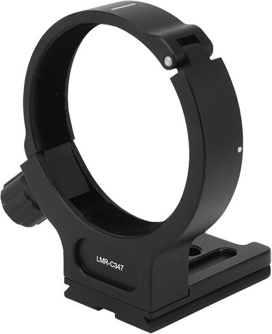 Haoge LMR-C347 Lens Collar Replacement Foot Tripod Mount Ring A II for Canon EF 300mm f/4L USM, EF 400mm f/5.6L USM, EF 70-200mm f/4L USM, EF 70-200mm f/4L is USM Lens Built-in Arca Type Plate in Saudi Arabia