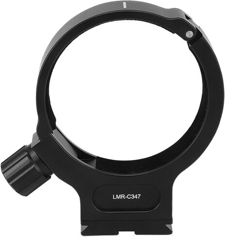 Haoge LMR-C347 Lens Collar Replacement Foot Tripod Mount Ring A II for Canon EF 300mm f/4L USM, EF 400mm f/5.6L USM, EF 70-200mm f/4L USM, EF 70-200mm f/4L is USM Lens Built-in Arca Type Plate in Saudi Arabia