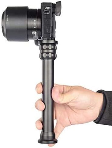 فوتوبيتر موسع عمود مركزي من الالومنيوم مكون من قسمين من ET-A252، ذراع تثبيت انبوب تمديد ثلاثي القوائم، عمود تمديد جيمبال محمول باليد، قضيب عصا تلسكوبي للطاولة ثلاثي القوائم/دي جيه اي/زيون/كاميرا دي اس in Kuwait