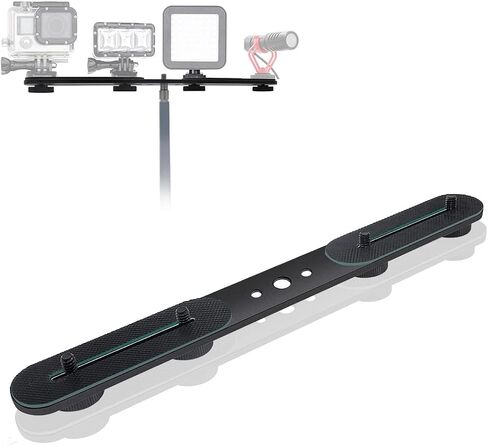 8"/20cm Dual Speedlite Camera Mount Tripod Bracket Flash Extension Bar,8" Dual Tripod Bracket for Camera,LED Video Light,DSLR Camera,Flash Light in Kuwait