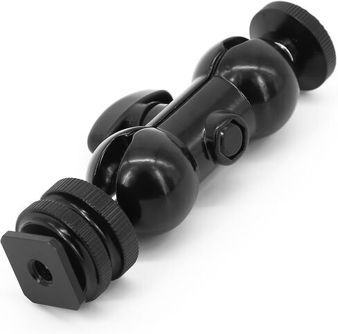 Camera Hot Shoe Mount to 1/4"-20 Tripod Screw Adapter Flash Shoe Mount for DSLR Camera Rig (Pack of 2) in Saudi Arabia
