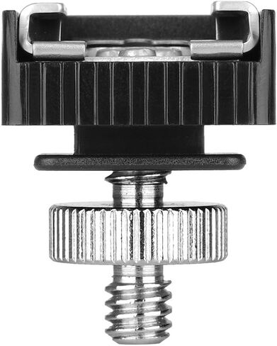 2 حزمة من مهايئ لتثبيت الحذاء الساخن والمضيء 1/4 مع 1/4 "-20 ذكر إلى 1/4"-20 ذكر محول برغي ثلاثي ثلاثي القوائم لفلاش حامل القوس الوقوف والضوء حامل مظلة حامل فلاش قوس ، قوي وصلب (تحديث) in Saudi Arabia