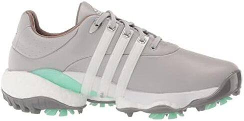 adidas Women's TOUR360 22 Golf Shoes, Footwear White/Footwear White/Almost Pink, 7.5 in Saudi Arabia