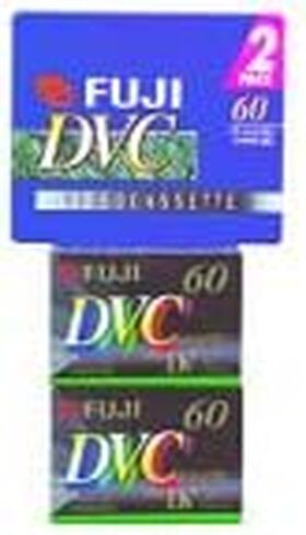 Fuji 2 Pack 60-Minute MiniDV Tapes (DVCM602PK) in Saudi Arabia