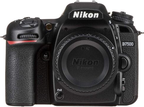 Nikon D7500 DSLR Camera with 18-140mm VR Lens (1582) + 420-800mm Super Zoom Lens, 128GB Memory + 3 Piece Filter Kit, Photo Backpack + More in Kuwait