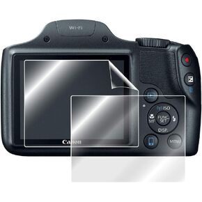 IPG لـ Canon PowerShot SX530 HS - SX540 HS واقي شاشة الكاميرا الرقمية (وحدتان) ضمان استبدال مدى الحياة للجلد حماية غير مرئية عالية الدقة - سلس/خالي من الفقاعات in Kuwait