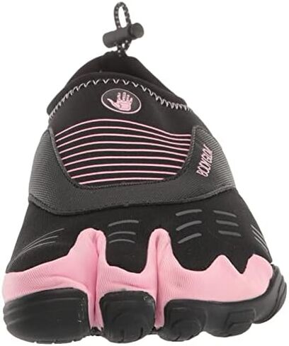 Body Glove Women's Cinch Water Shoe, Black/Prism Pink, 10 in Saudi Arabia