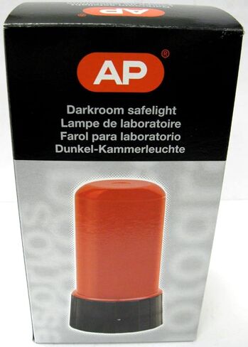 AP RED Darkroom Safelight with 15 Watt Bulb Approx 3" x 5" in Saudi Arabia