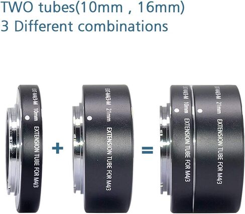 EXT-M4/3-M 10mm 16mm Automatic Extension Tube for Olympus Panasonic Micro 4/3 System Camera in Saudi Arabia