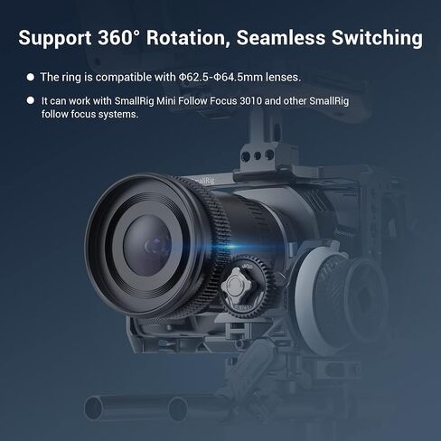 SmallRig Seamless Focus Gear Ring (78mm to 80mm) - 3295 in Kuwait