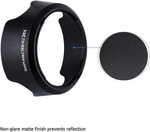 JJC EW-63C Lens Hood for Canon Rebel T8i T7i T6i with EF-S 18-55mm Kit Lens | for Canon EF-S 18-55mm f4-5.6 IS STM, RF-S 14-30mm f4-6.3 IS STM PZ, RF 24-50mm f4.5-6.3 IS STM Lens, Bayonet, Reversible in Saudi Arabia