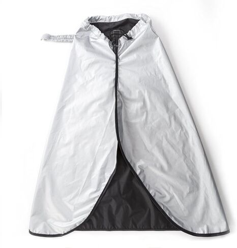 Movo CRC03 Extra-Long Camera Rain Coat Rain Cover for DSLR Cameras, Lens, and Tripod (Metallic Gray) in Saudi Arabia