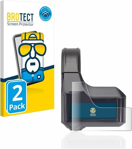 brotect 3D Curved Screen Protector Compatible with Shimano Steps SC-E7000 (2 Pack) - Full Screen Coverage in Saudi Arabia