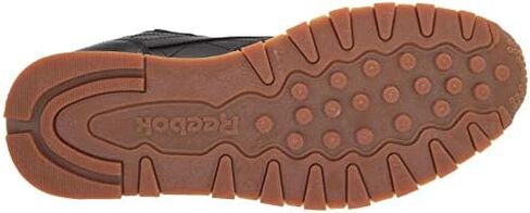 Reebok Unisex Classic Leather Sneaker, White/Black, 10.5 US Men in Kuwait