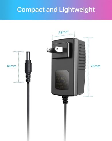 ZOSI DC 12V 1A 1000mA US CCTV Power Supply Adapter 3m Long Power Cords for Home Security Camera Surveillance System in Saudi Arabia