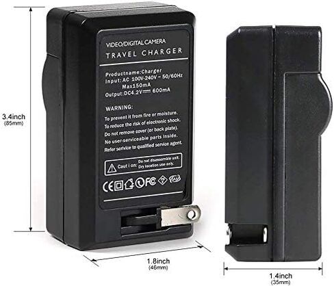 BN-VF707 Battery Charger for JVC BN-VF707U, BN-VF714, BN-VF714U, BN-VF733, BN-VF733U, GR-D29, GR-D239, GR-D240, GR-D244, GR-D245, GR-D246, GR-D247, GR-D250, GR-D253, GR-D270, GR-D271, GR-D275 in Saudi Arabia