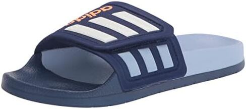 صندل منزلق Adilette TND للجنسين من adidas، Team Power Red/Team Navy Blue/Team Power Red، 12 US Men in Kuwait