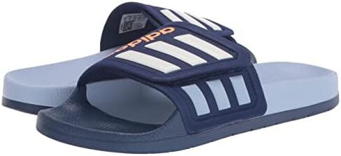 صندل منزلق Adilette TND للجنسين من adidas، Team Power Red/Team Navy Blue/Team Power Red، 12 US Men in Kuwait