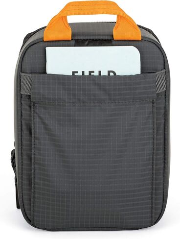 Lowepro GearUp Filter Pouch 100, Camera Case for Filter, Filter Case with 10 Sheet Filters, 2 Round Filters, Filter Mount, Non-Scratch Card Sleeve, Made with Recycled Fabrics, Grey in Saudi Arabia