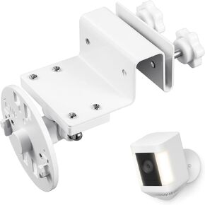 حامل مزراب مقاوم للطقس من Wasserstein متوافق مع Ring Spotlight Cam Pro وRing Spotlight Cam Plus - تركيب مرن لكاميرات Ring Spotlight in Kuwait