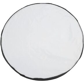 5 in 1 Photography Reflector Collapsible Light Reflector with Carrying Case, Portable Round Multi Disc Lighting Reflector for Studio Photography, Translucent Silver Gold White Black (110cm) in Kuwait