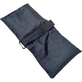 Sandbaggy Saddle Sandbags (Black) - Comes Pre Filled with 15 lbs. of Sand (25 lb. Weight Capacity) - Weights for Photography, Tents, Outdoor Equipment in Kuwait