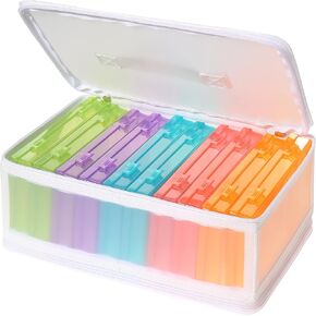 Gbivbe Photo Storage Case - 4x6 Size, Large Box Holds 1000 Photos, Card Storage, Handle Puzzle Cards Seed Packets, 9 Colors in Saudi Arabia