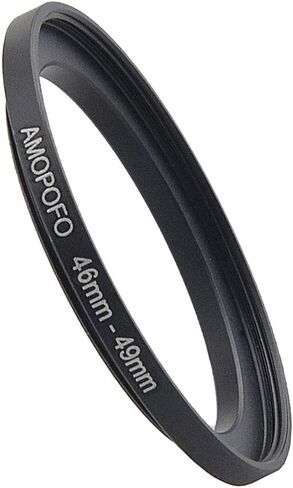46 to 49mm /46mm to 49mm Step Up Ring Filter Adapter for 49mm UV,ND,CPL,Metal Step Up Ring in Saudi Arabia
