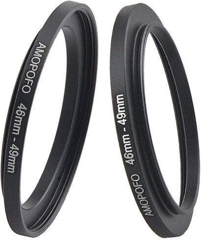 46 to 49mm /46mm to 49mm Step Up Ring Filter Adapter for 49mm UV,ND,CPL,Metal Step Up Ring in Saudi Arabia
