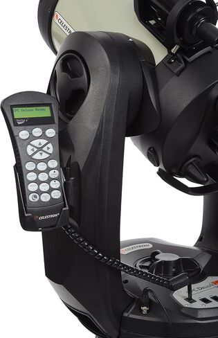 Celestron CPC Deluxe HD 11" GoTo Telescope for Maximum Light Gathering | Advanced Flat-Field EdgeHD Optics, Premium Altazimuth Mount, Visual & Astroimaging Ready, SkyAlign Technology in Saudi Arabia