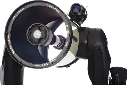 Celestron CPC Deluxe HD 11" GoTo Telescope for Maximum Light Gathering | Advanced Flat-Field EdgeHD Optics, Premium Altazimuth Mount, Visual & Astroimaging Ready, SkyAlign Technology in Saudi Arabia