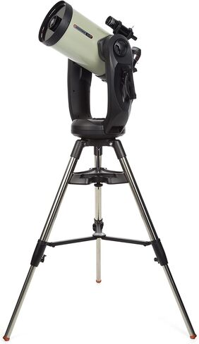 Celestron CPC Deluxe HD 11" GoTo Telescope for Maximum Light Gathering | Advanced Flat-Field EdgeHD Optics, Premium Altazimuth Mount, Visual & Astroimaging Ready, SkyAlign Technology in Saudi Arabia