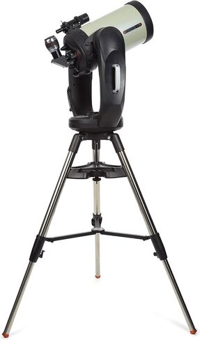 Celestron CPC Deluxe HD 11" GoTo Telescope for Maximum Light Gathering | Advanced Flat-Field EdgeHD Optics, Premium Altazimuth Mount, Visual & Astroimaging Ready, SkyAlign Technology in Saudi Arabia