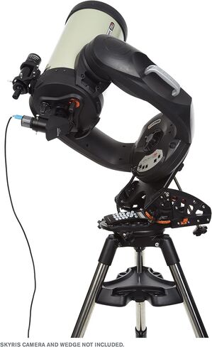Celestron CPC Deluxe HD 11" GoTo Telescope for Maximum Light Gathering | Advanced Flat-Field EdgeHD Optics, Premium Altazimuth Mount, Visual & Astroimaging Ready, SkyAlign Technology in Saudi Arabia