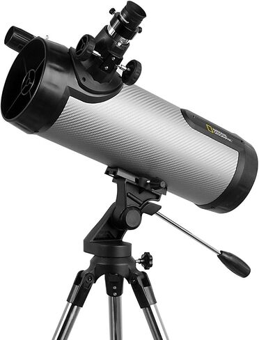 BRESSER National Geographic NT 114CF Silver Carbon Fiber Telescope 80-20114 in Saudi Arabia