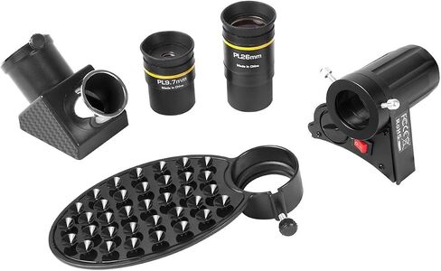 BRESSER National Geographic NT 114CF Silver Carbon Fiber Telescope 80-20114 in Saudi Arabia