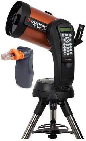 Celestron Nexstar 6SE 150mm f/10 Schmidt-Cassegrain GoTo Telescope (Black) | Skyportal Wi-Fi Kit, Plössl in Saudi Arabia