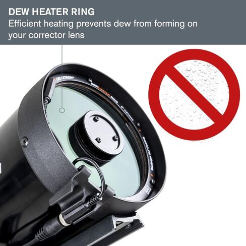 Celestron – Dew Heater Ring – Aluminum Dew Prevention – Compatible 6" Schmidt-Cassegrain Telescope in Saudi Arabia