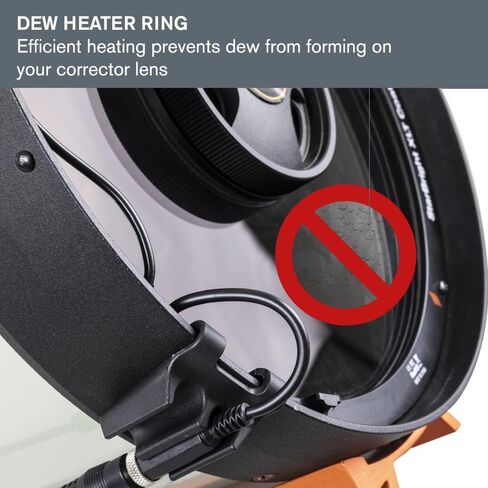 Celestron – Dew Heater Ring – Aluminum Dew Prevention – Compatible 11" Schmidt-Cassegrain, EdgeHD, RASA Telescope in Saudi Arabia