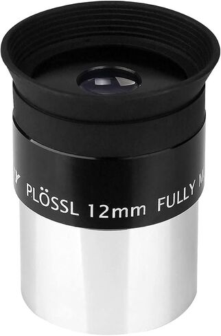 SVBONY SV131 Plossl Eyepiece, Telescope Eyepiece 12mm 1.25 Inch with 48 Degree Wide Field of View, HD Fully Multi-Coated Eyepieces for Observing Planet Lunar Surface in Saudi Arabia